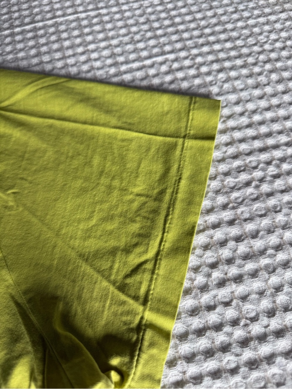 Vintage 90s Polo Sport Ralph Lauren Neon Yellow Logo Tee single stitched used - Picture 4 of 5